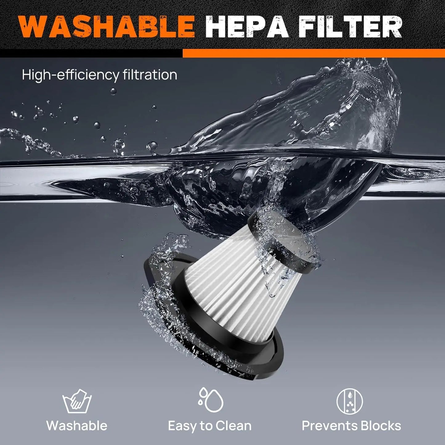 Wireless Handheld Car Vacuum